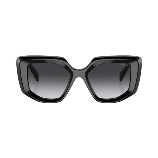 Prada PR 14Z 1AB09S – Occhiali da sole neri a farfalla da donna
